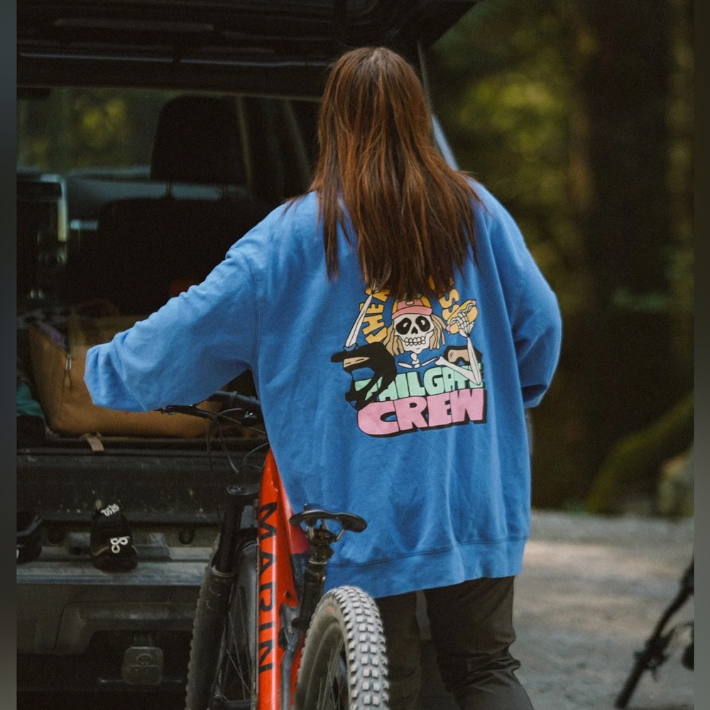 Notice the Reckless tailgate crewneck mtb